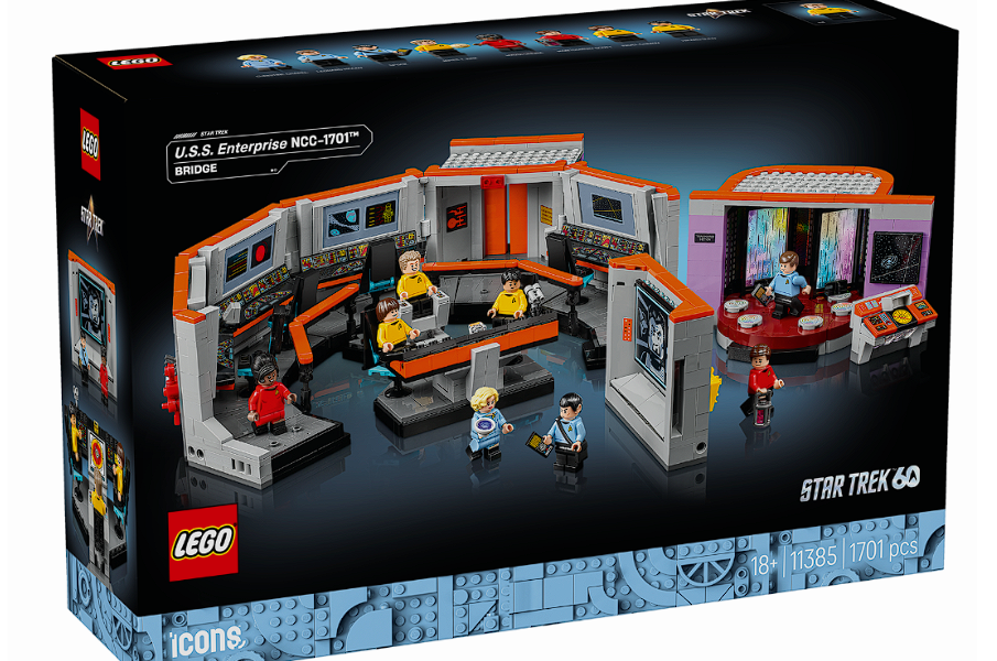 Ny LEGO-bro for Star Trek-jubileet: Antall brikker er ingen tilfeldighet