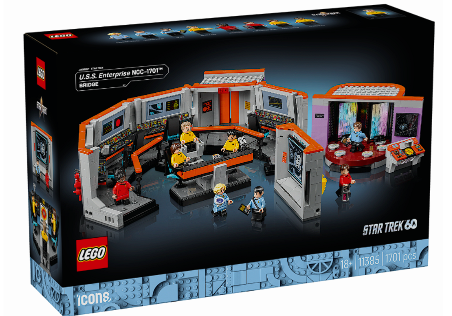 Ny LEGO-bro for Star Trek-jubileet: Antall brikker er ingen tilfeldighet