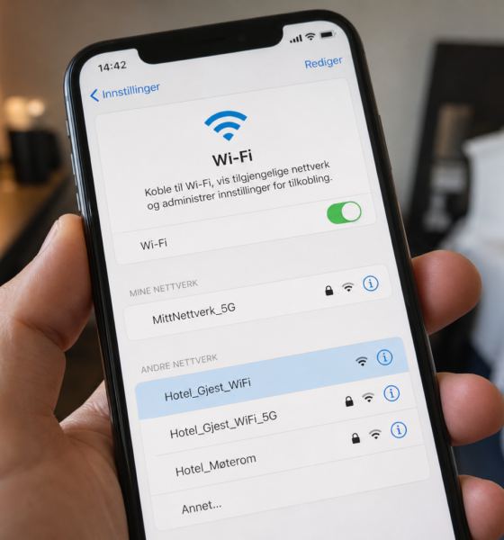 Fellesferie og gratis hotellwifi: Denne innstillingen bør du slå av før du logger inn i banken