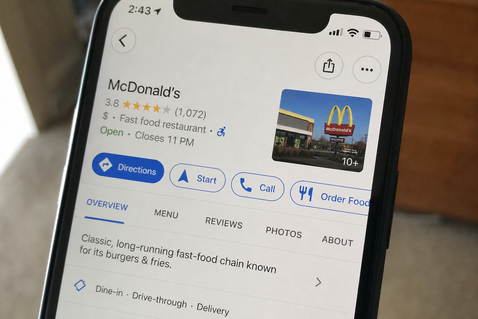 Google Maps kan snart erstatte Foodora: Bestill mat direkte i kart-appen