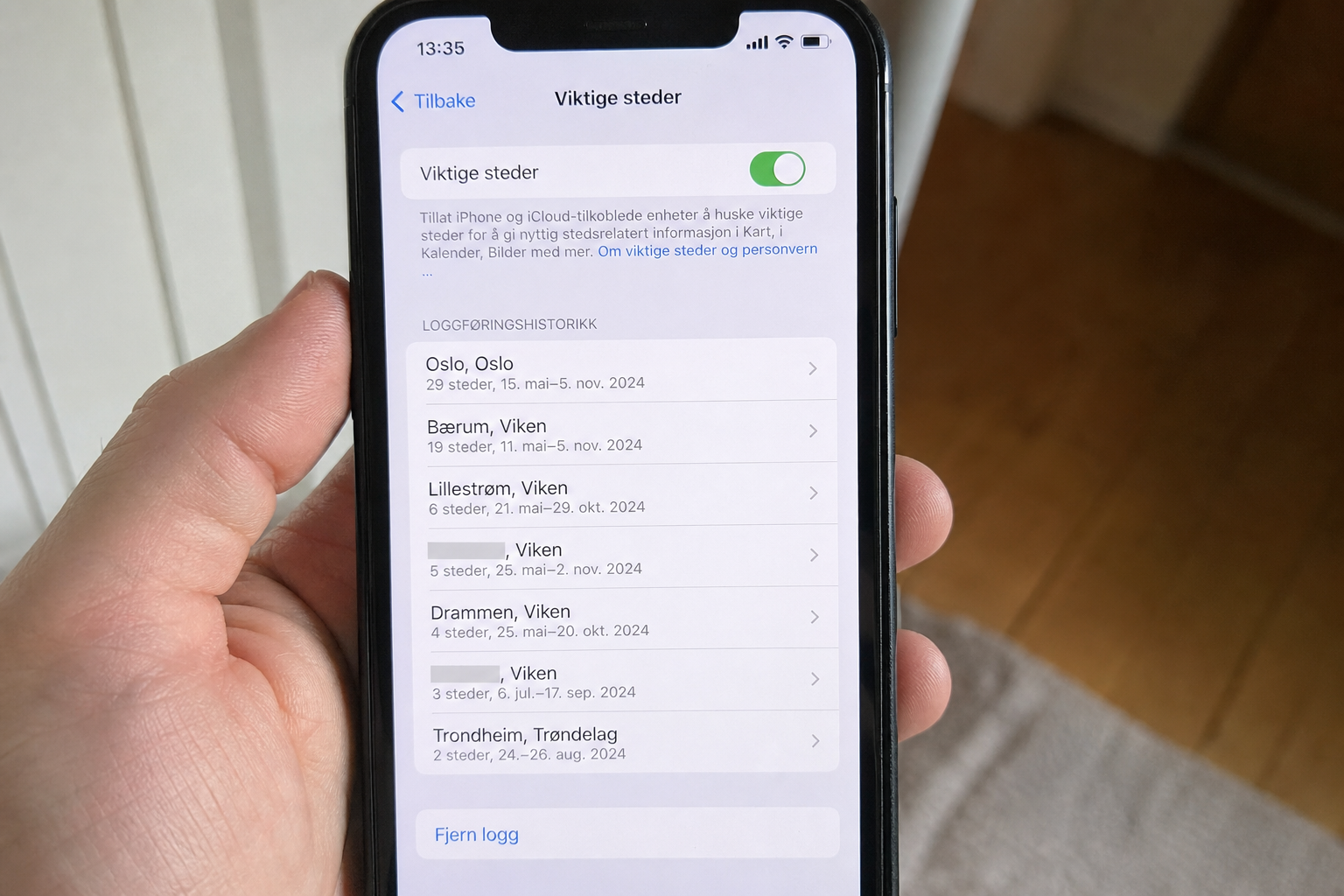 iPhone husker hvert sted du har besøkt i årevis: Slik finner og sletter du den skjulte historikken