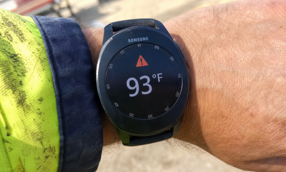 Samsung utstyrer Galaxy Watch med varmestress-alarm