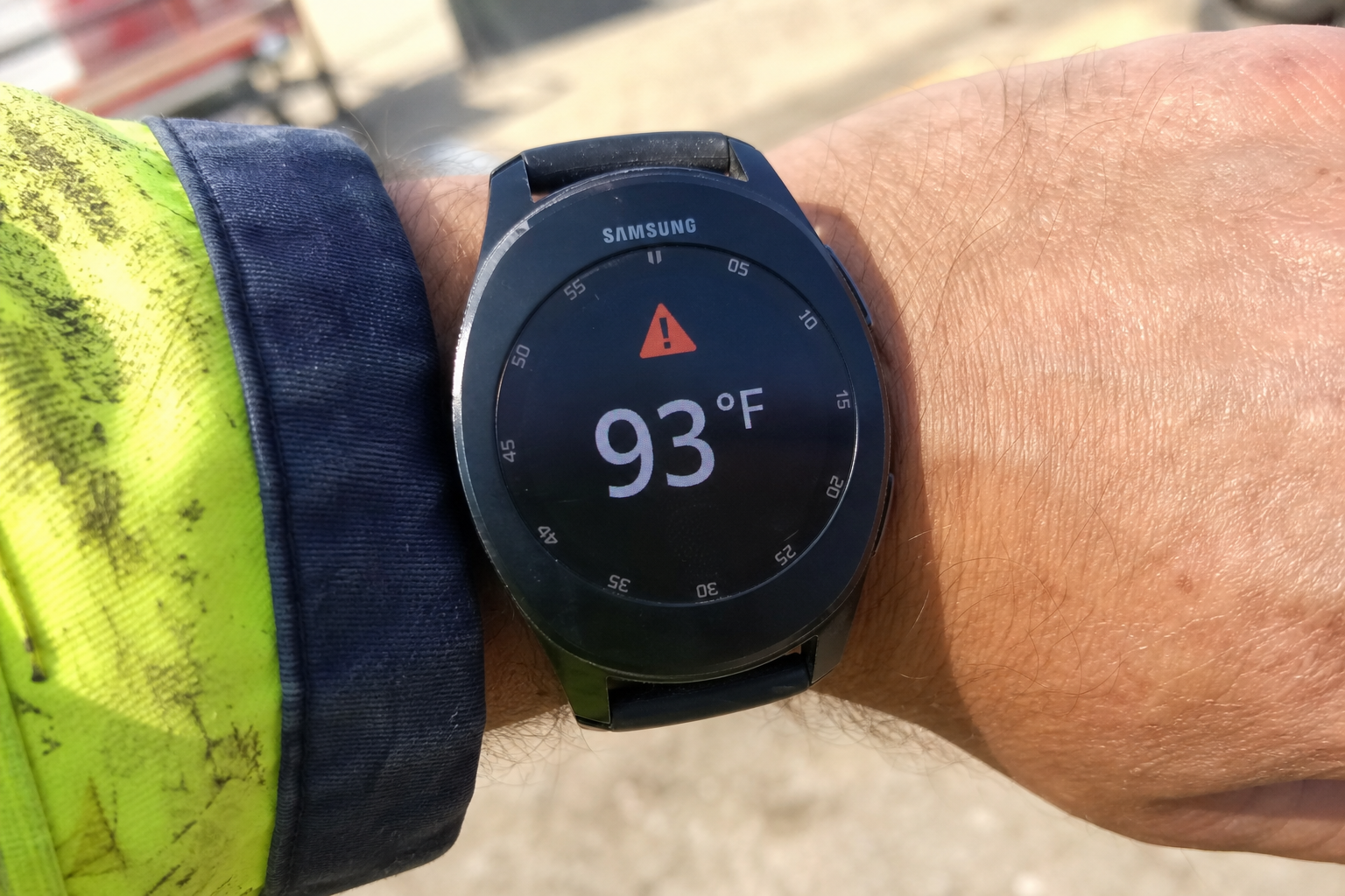 Samsung utstyrer Galaxy Watch med varmestress-alarm