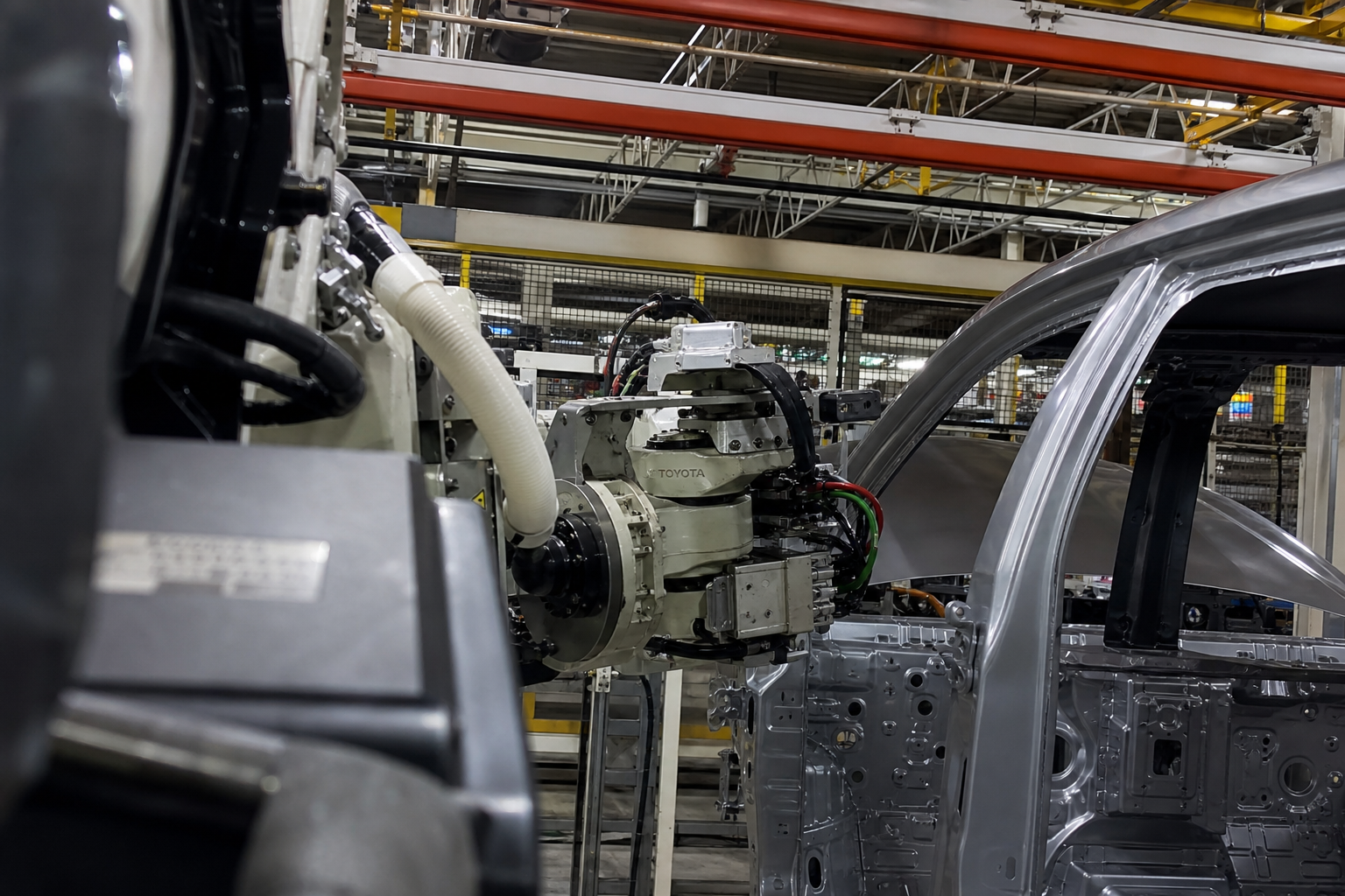 Nvidia tar grepet i japansk industri: Toyota-bilene dine bygges snart av selvlærende roboter