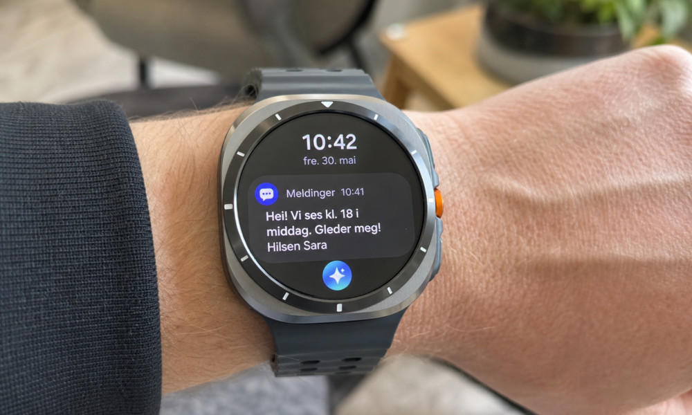 Samsung Watch Ultra 2 lanseres i dag: Slik fungerer den nye AI-assistenten på håndleddet ditt