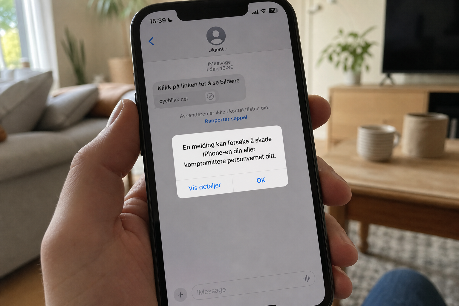 Kommer neste uke: Ny iOS-funksjon advarer iPhone-eiere mot farlige iMessage-meldinger
