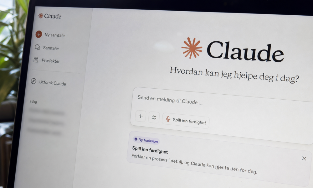Vis Claude en skjermvideo: AI-en overtar oppgaven for deg resten av livet