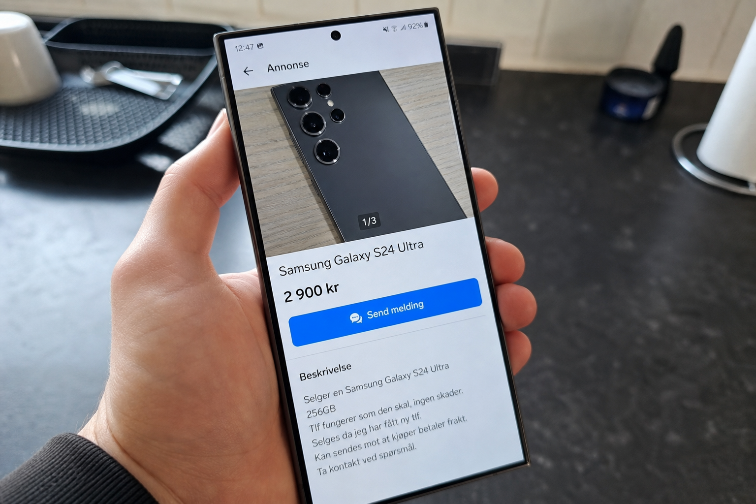 Samsung Galaxy S26 til 2.900 kroner: Fem tegn avslører den falske nettbutikken før du taster kortnummeret