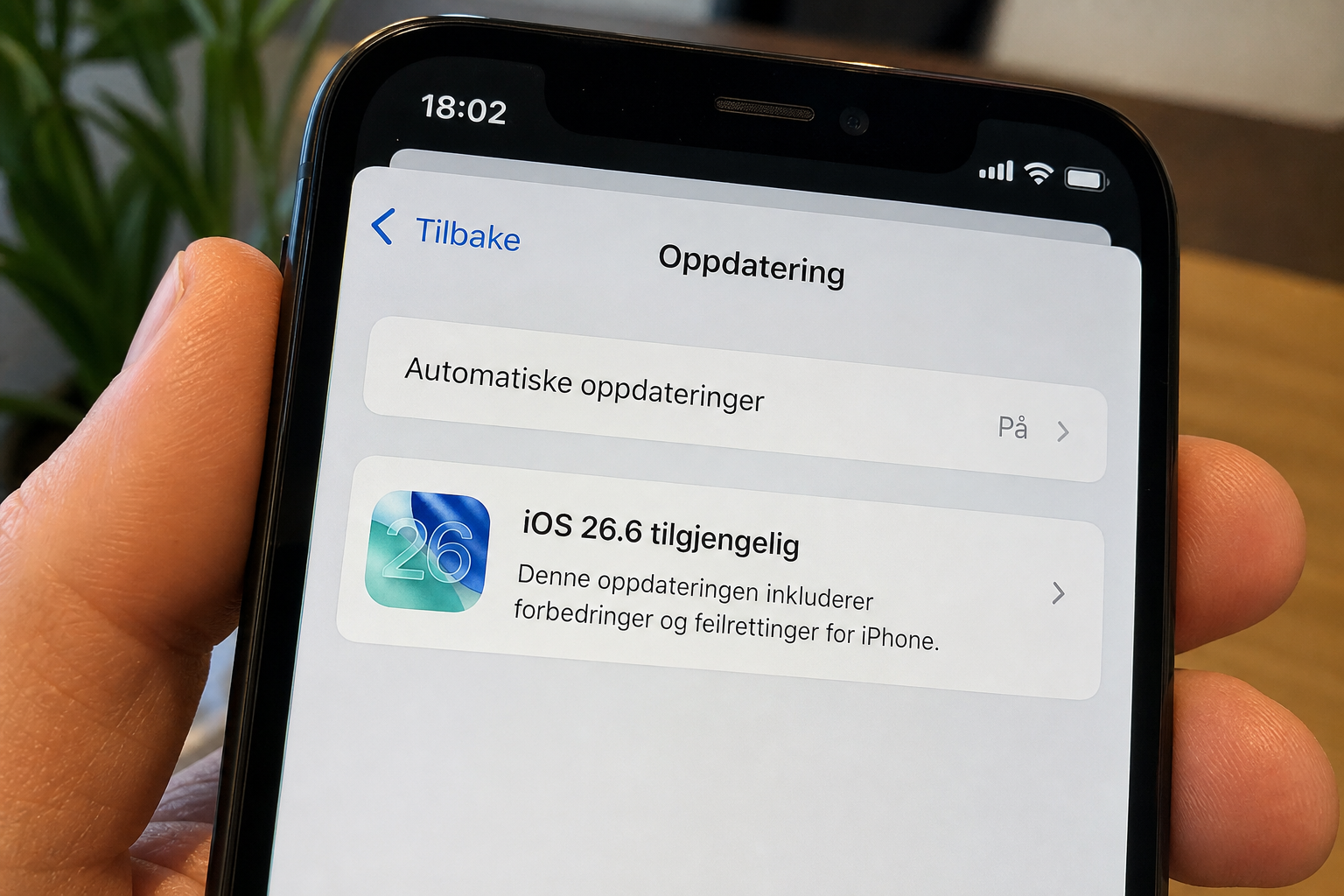 Oppdater iPhone nå: Apple tetter 75 sikkerhetshull på én gang i iOS 26.6