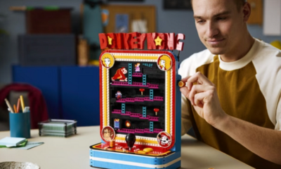 LEGO lanserer spillbar Donkey Kong-arkademaskin: 1.371 brikker klar 1. august til rundt 2.000 kroner