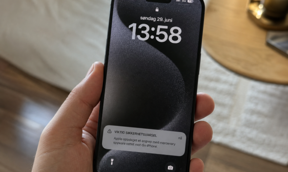 Apple sender varsel til iPhone-brukere: Du kan ha blitt rammet av profesjonell spionprogramvare