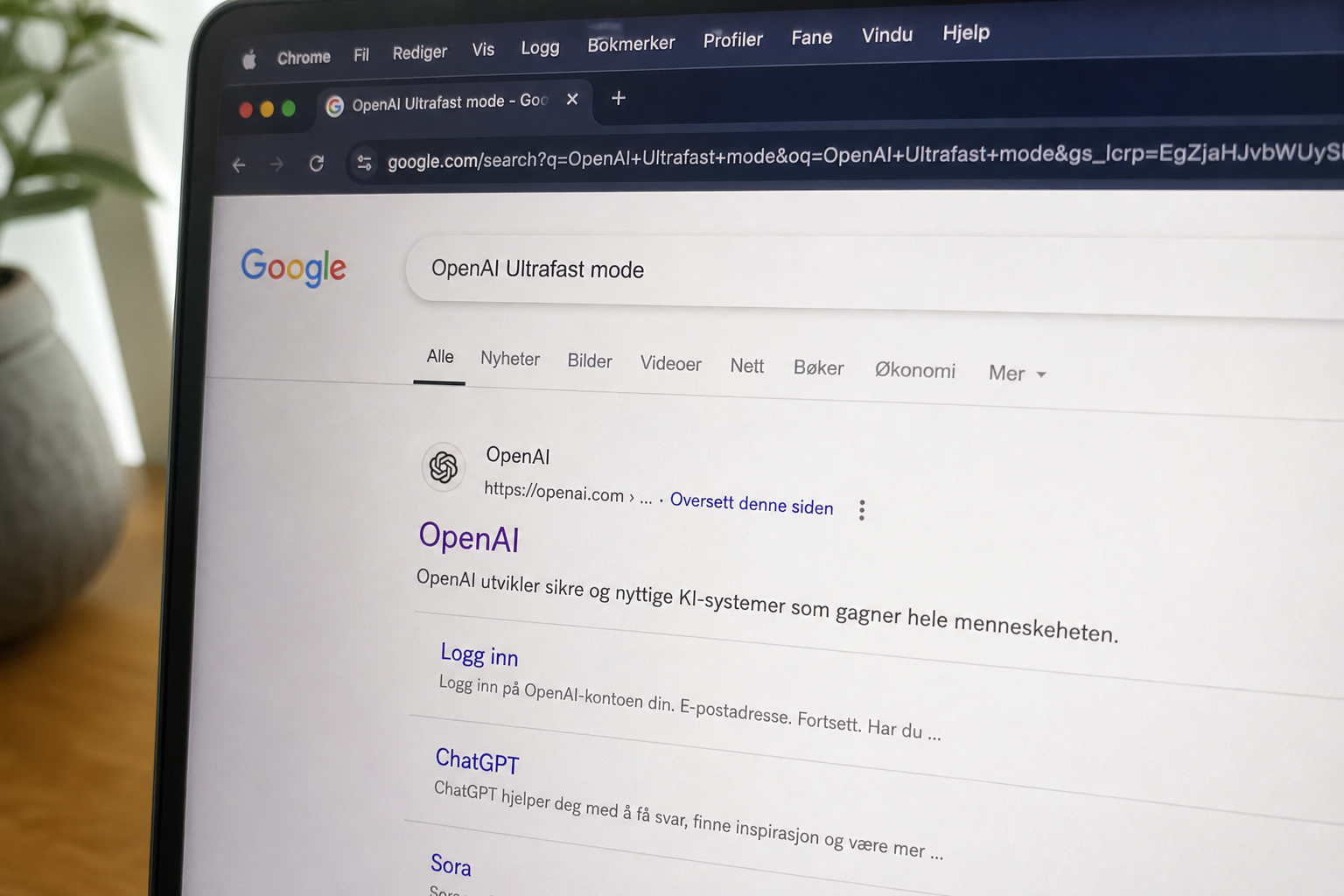 OpenAI lanserer Ultrafast-modus: GPT-5.6 Sol svarer nå 14 ganger raskere uten at kvaliteten faller