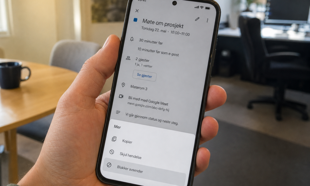 Google Kalender fikser gammel plage: Nå kan du blokkere folk som sender deg spam-invitasjoner