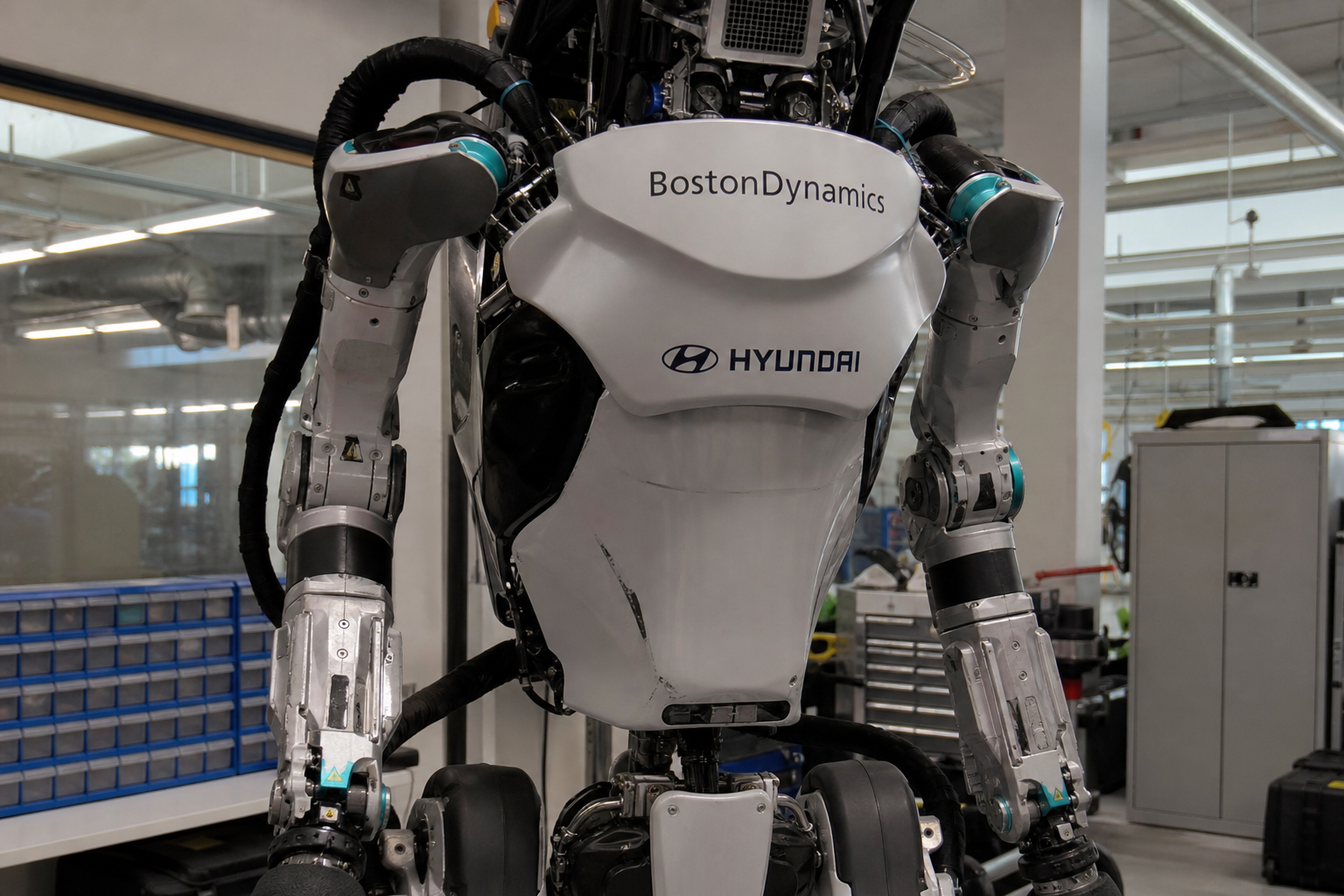 Historisk lønnsavtale hos Hyundai: Fagforeningen fikk garanti mot at Atlas-roboter tar over