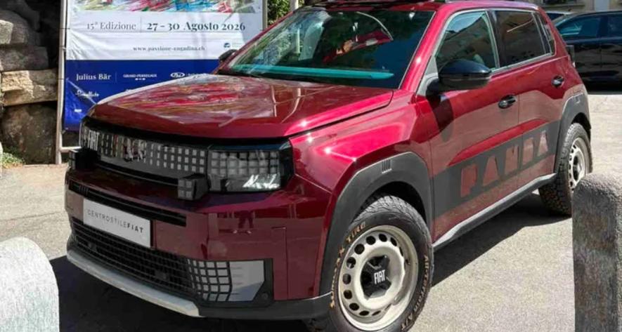 Fiat vil bygge legenden på nytt: Panda 4x4-konseptet er hybrid, ikke elbil