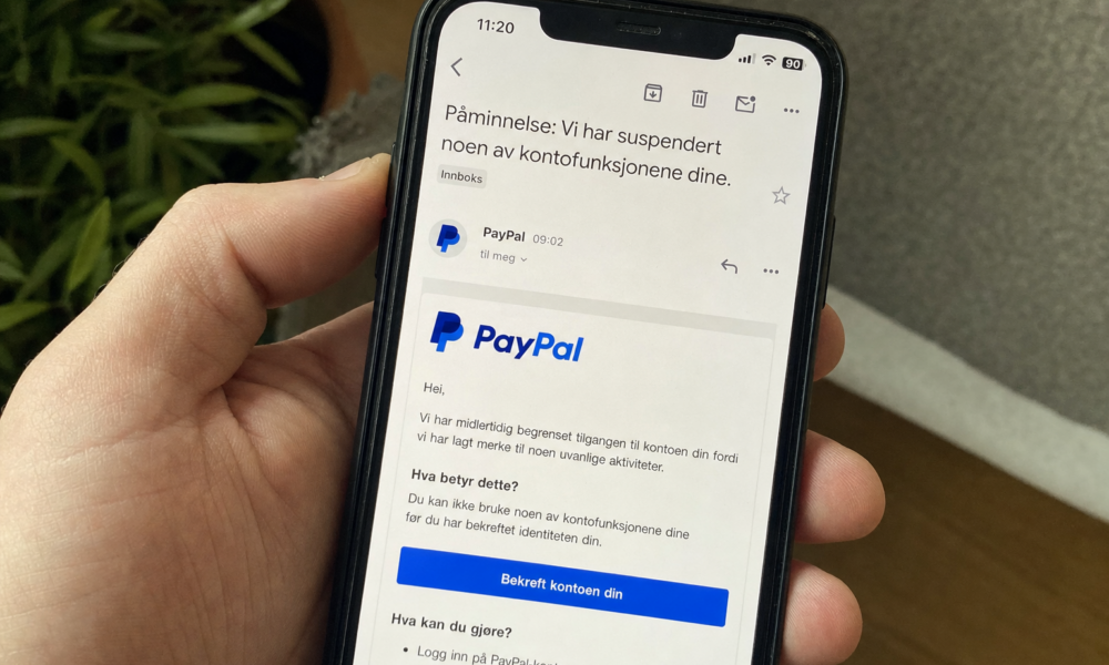 Advarsel til alle PayPal-brukere: Denne e-posten vil presse deg med en kort frist, slett den umiddelbart