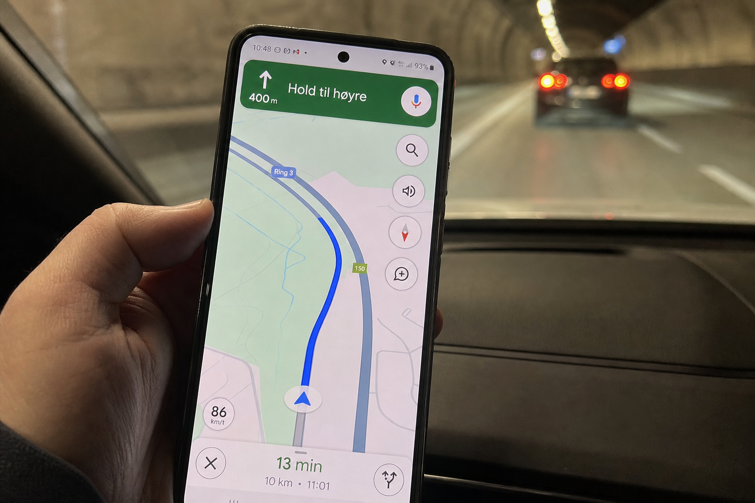 Google Maps har en skjult innstilling som gir mye bedre navigasjon i tunneler - her er den