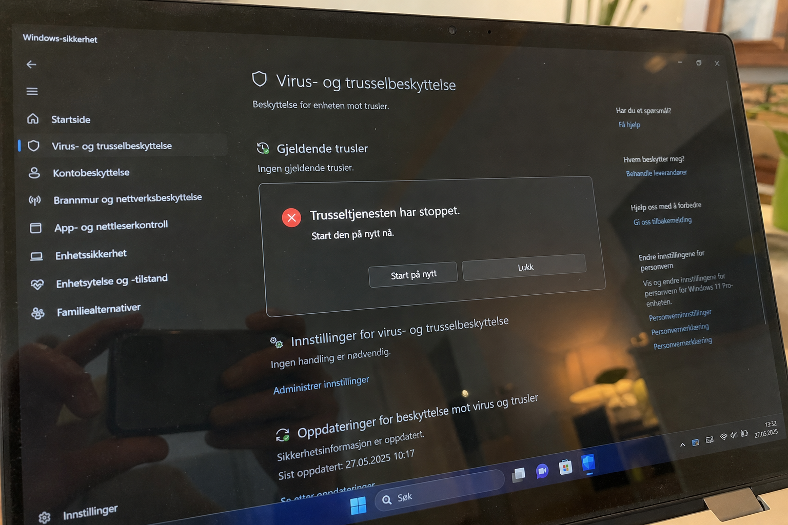 Feilet oppdatering knuste Windows Defender: Slik sjekker du at PC-en er beskyttet igjen