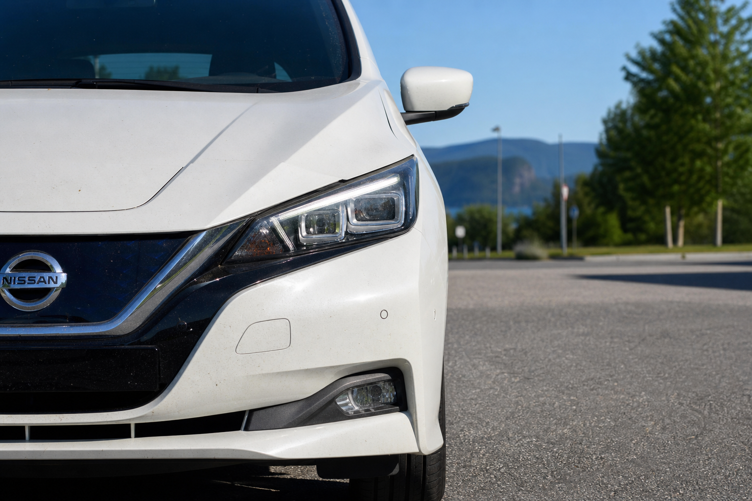 Nye Nissan Leaf i 30 graders varme: Så mye av rekkevidden forsvinner om sommeren