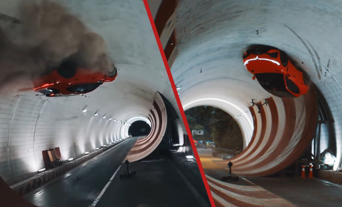 Kinesisk elbil-SUV snurret 360 grader inne i en tunnel: Slik overbeviste Voyah skeptikerne