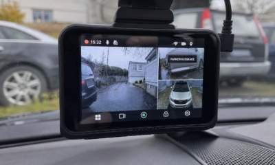 Parkeringsskader dokumentert fra alle sider: Nytt dashkamera filmer foran, bak, venstre og høyre