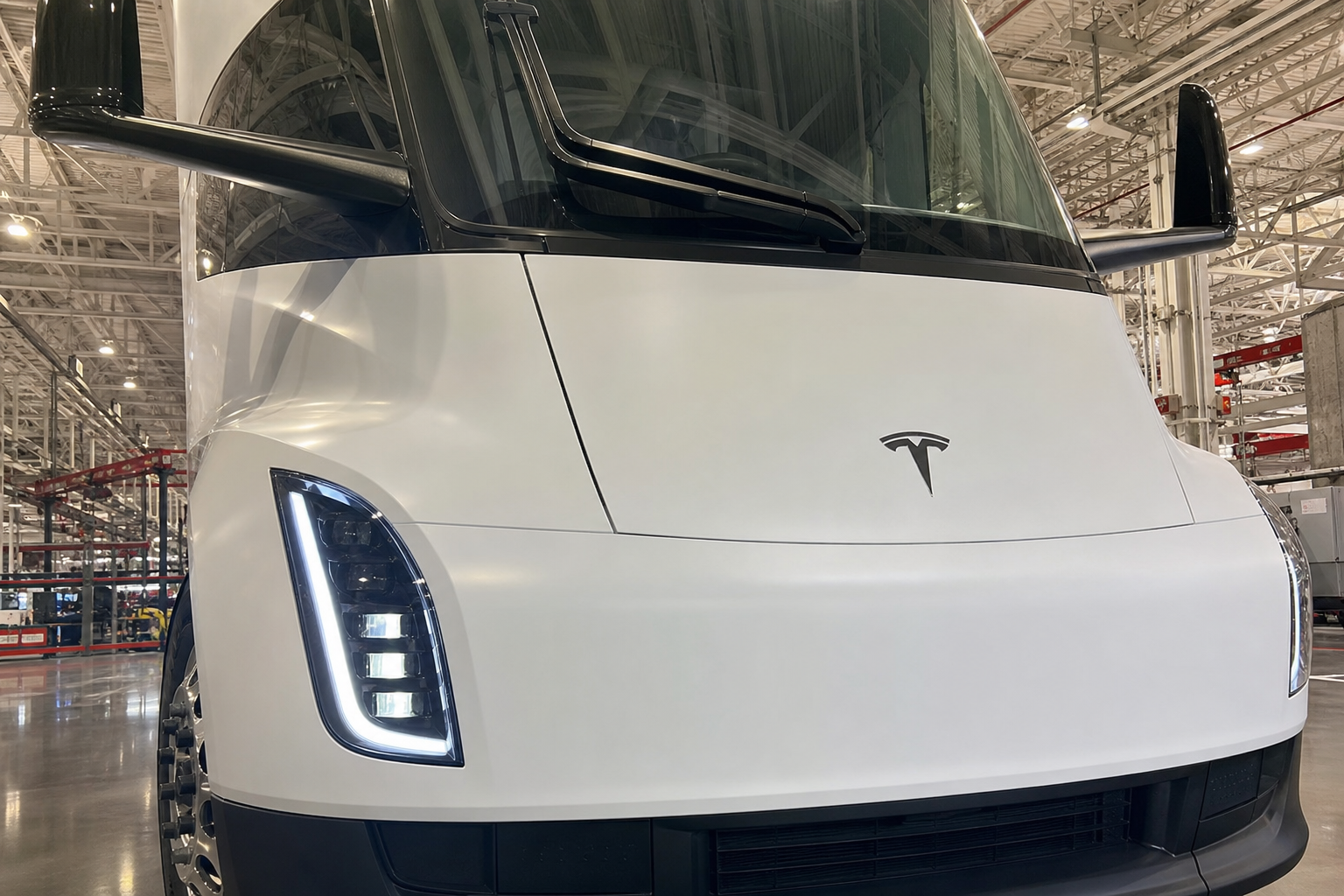 Tesla åpner Semi-fabrikk: 50.000 elektriske lastebiler i året