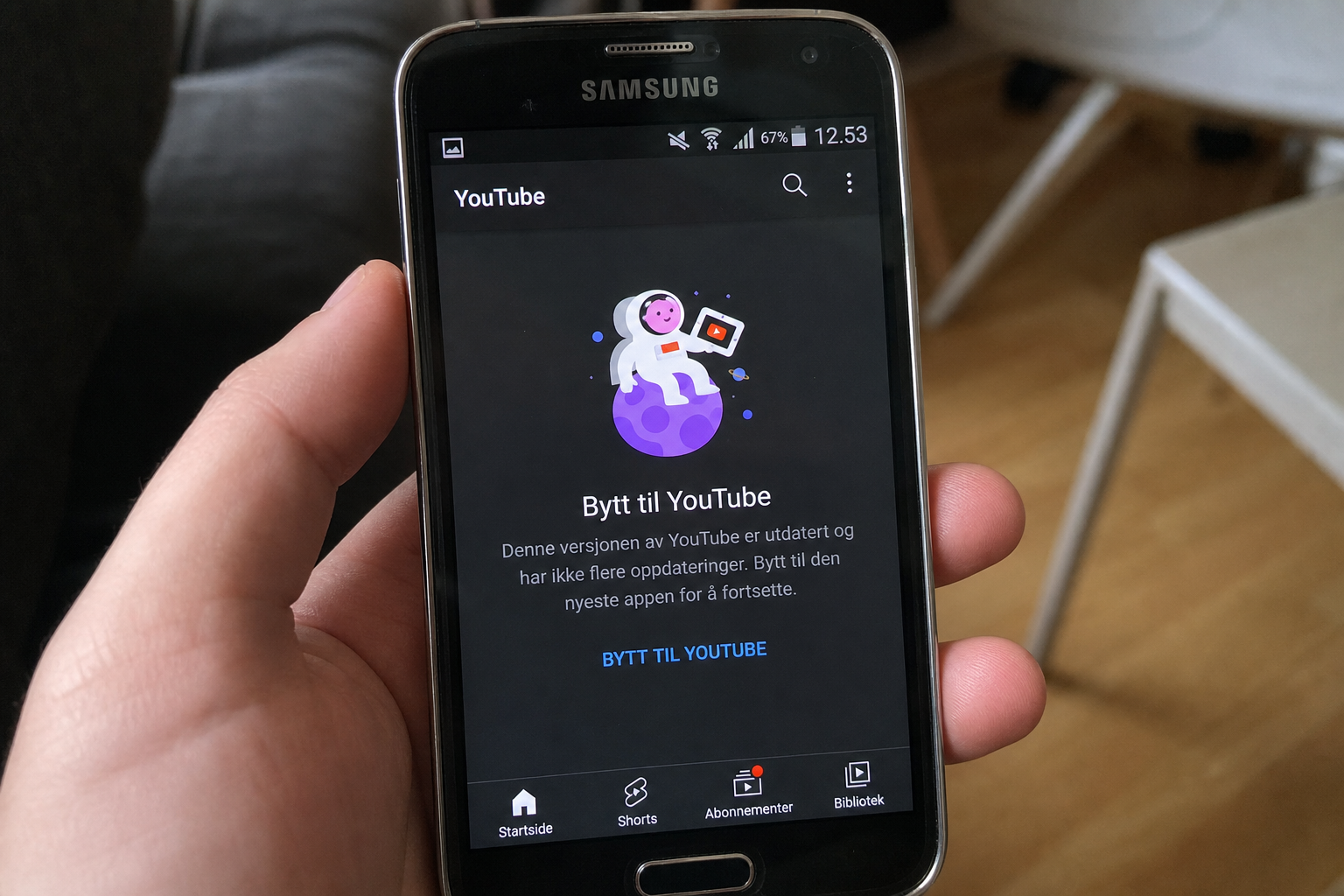 Har du gammel Android-telefon: YouTube forsvinner snart fra disse modellene