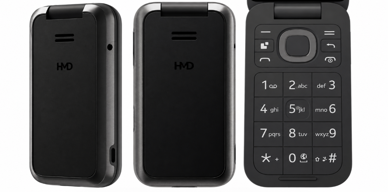 Ny HMD-flip med Nokia-arv lekker: Denne gangen med Android og Google Play
