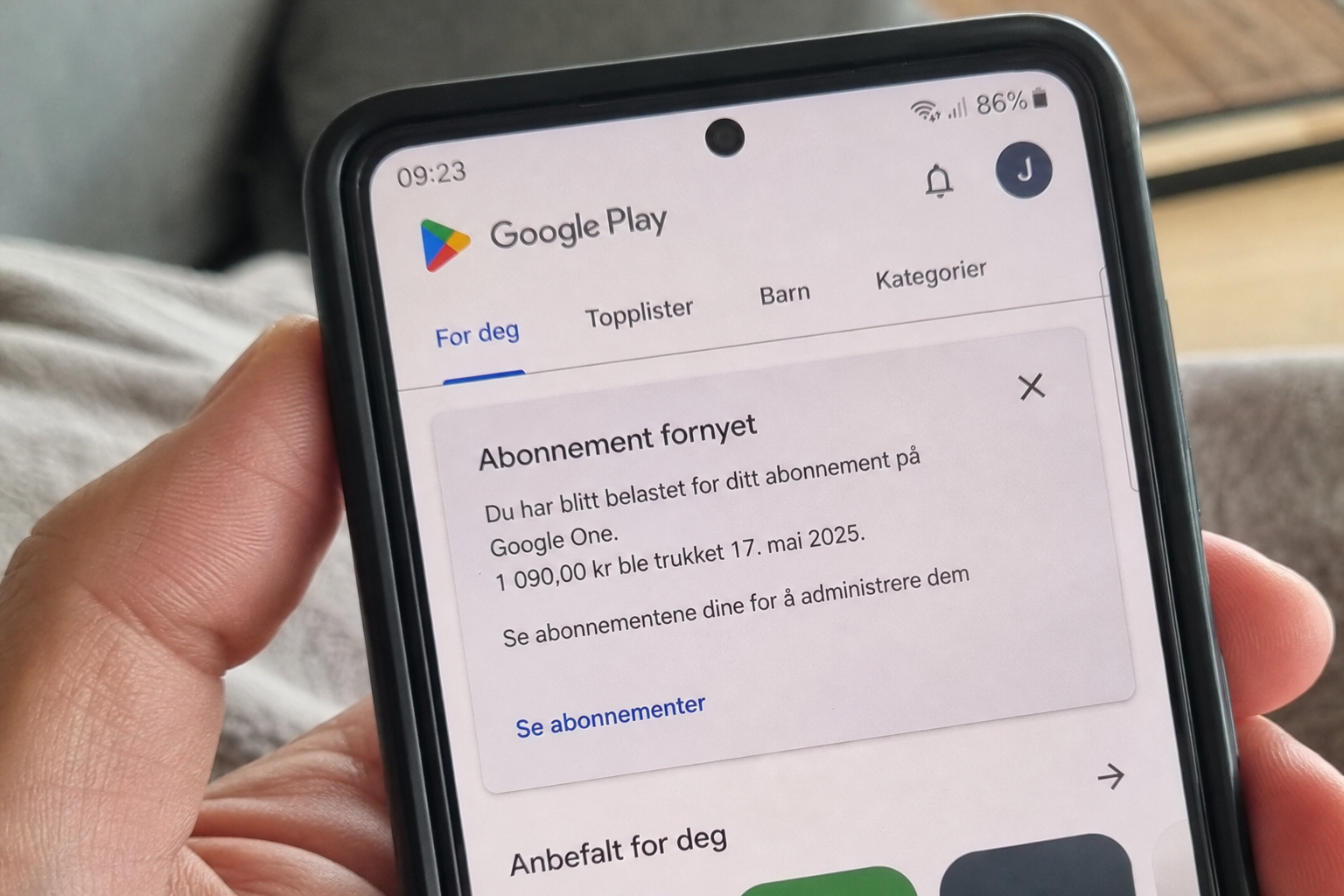 Glemte du å avbestille Google Play-abonnementet? Slik får du pengene tilbake