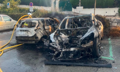 Elbil brant under lading: To skadet da Renault Zoe tok fyr ved ladestolpen