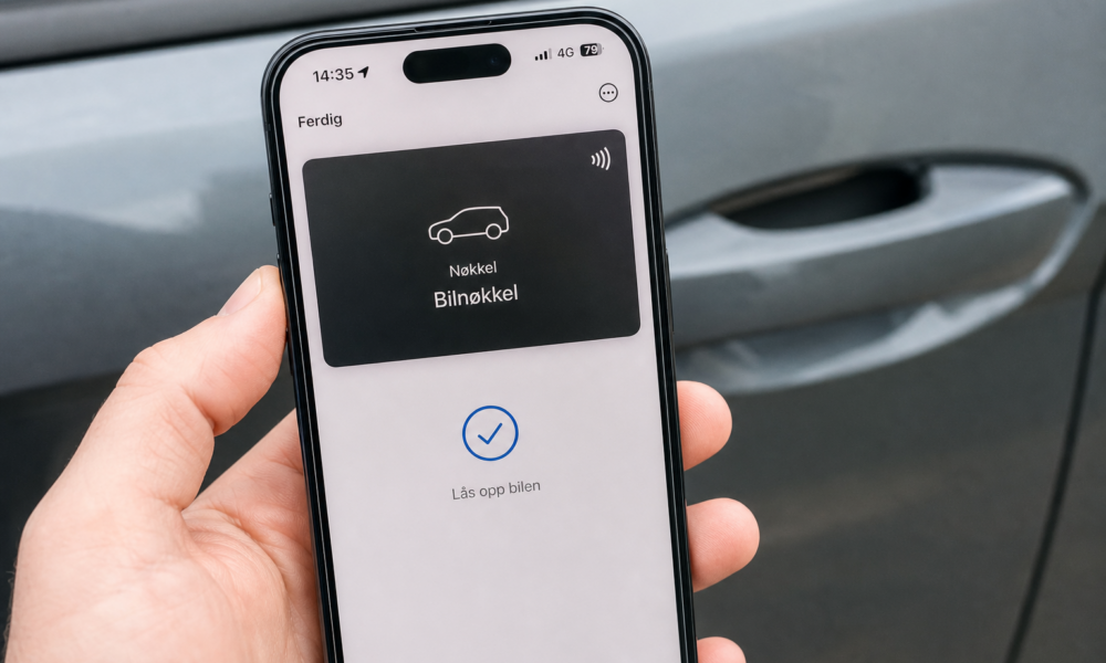 Bruker du digital bilnøkkel på telefonen? Her er ulempene mange glemmer å sjekke