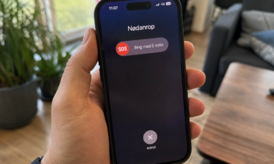 Fem raske trykk kan tilkalle hjelp: Slik aktiverer du SOS-funksjonen på iPhone og Android