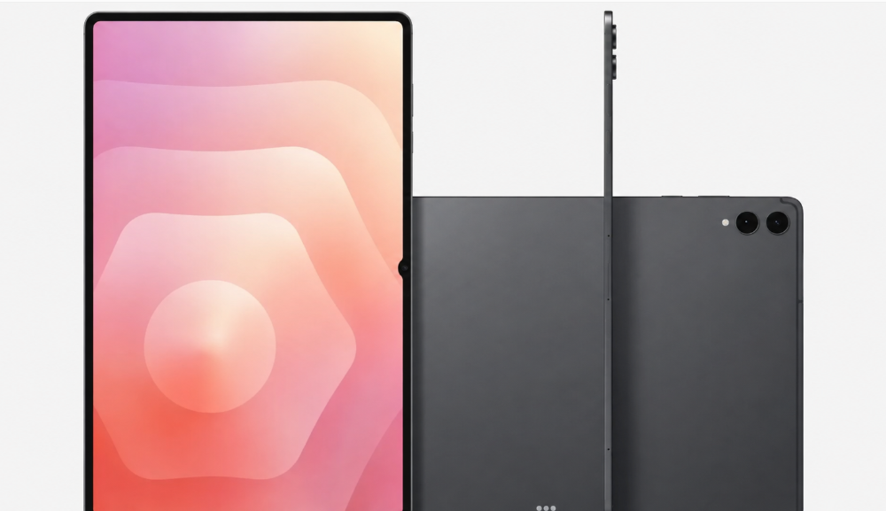 Nye Galaxy Tab S12-bilder før IFA: Samsung holder på notchen og skrur prisen opp