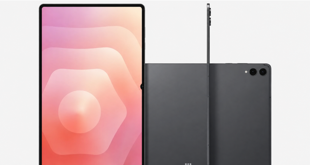 Nye Galaxy Tab S12-bilder før IFA: Samsung holder på notchen og skrur prisen opp
