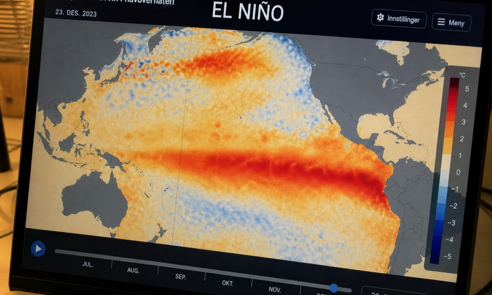 Meteorologer advarer: 69 prosent sjanse for at El Niño bryter alle rekorder siden 1950