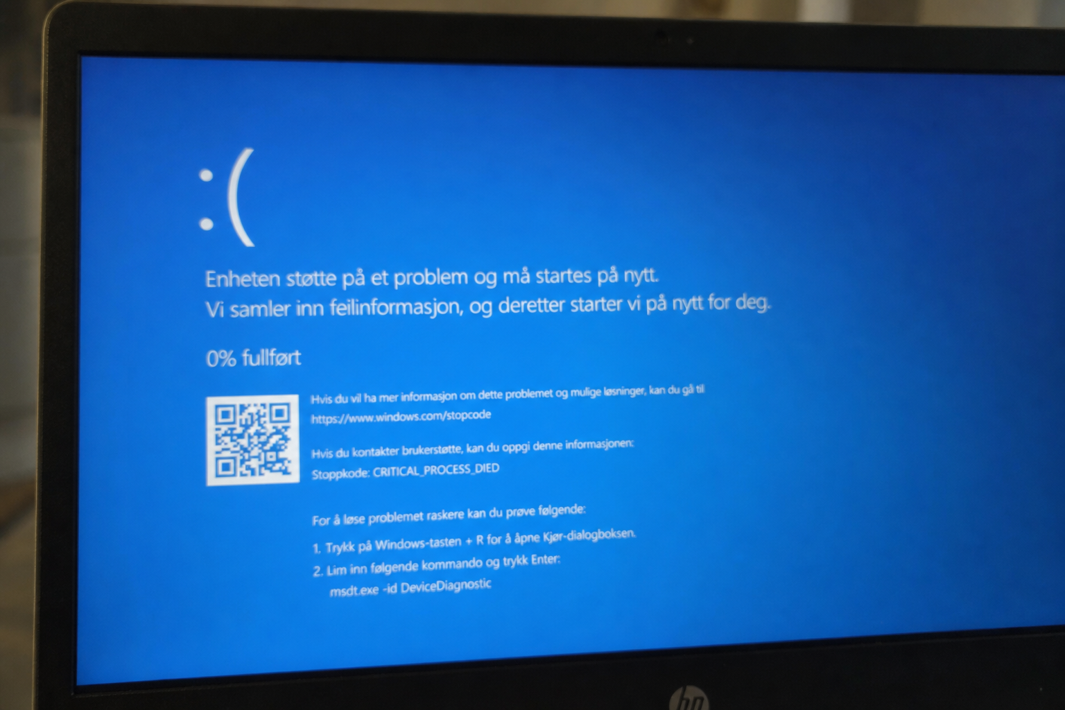 Svindlere bruker falsk Windows-krasj-skjerm: Ser ekte ut, men er langt farligere