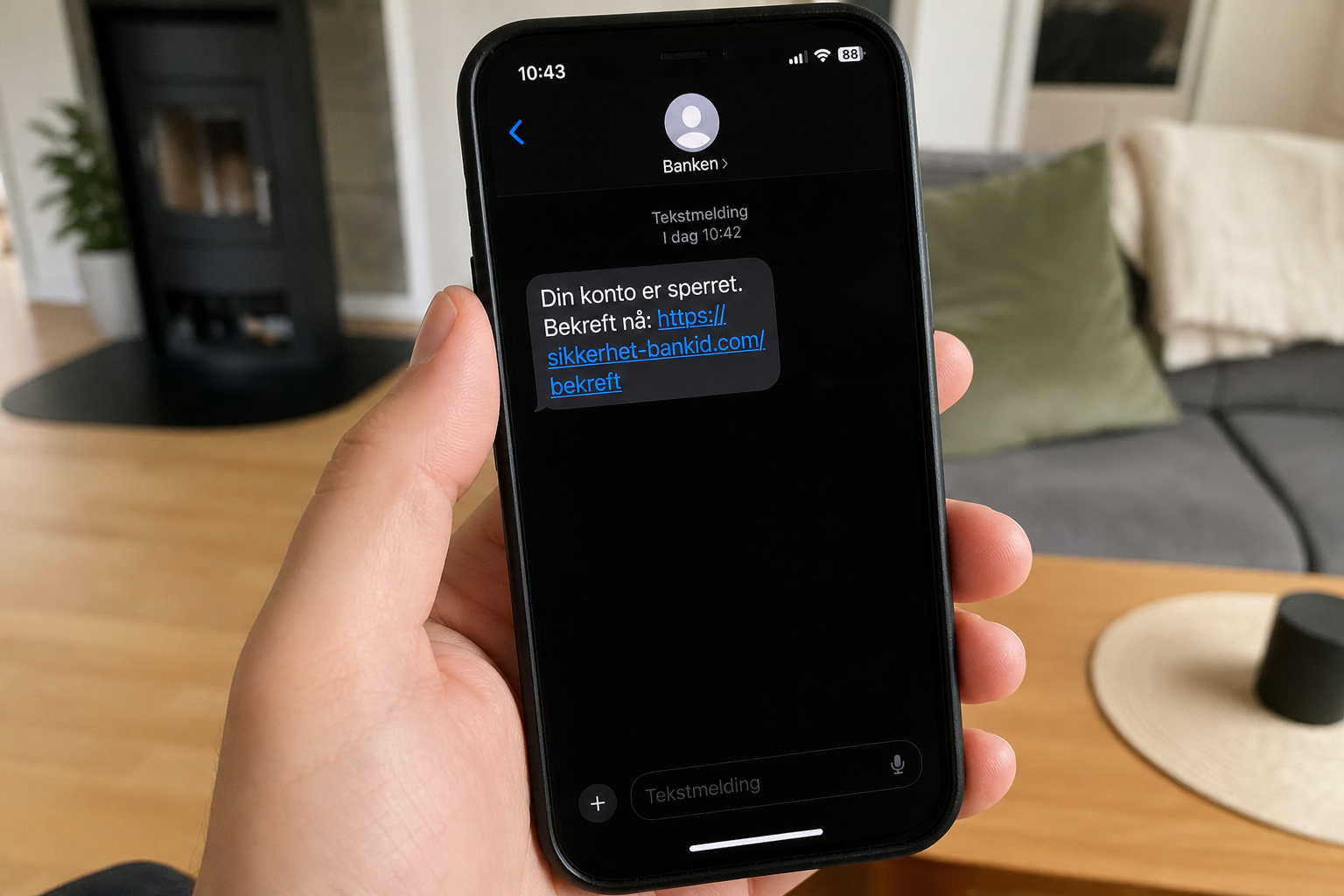 Banken og Posten sender aldri SMS slik: Tre ting som avslører svindelmeldingen på ett sekund