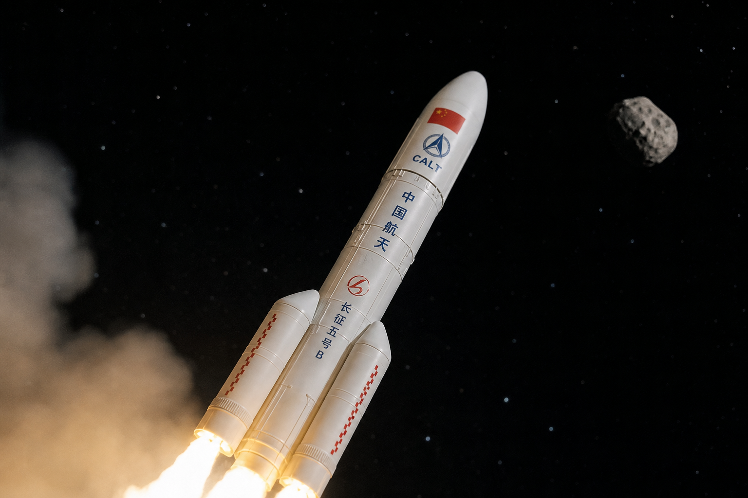 Kina planlegger å bruke atombombe mot asteroide: Her er hva simuleringene viser
