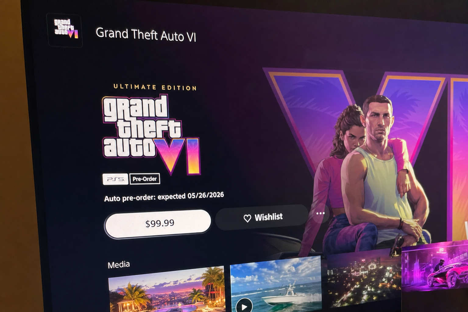 GTA VI overrasker: Flest forhåndskjøpere velger Ultimate Edition - ikke standardversjonen
