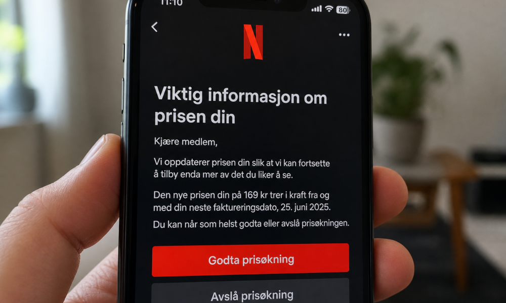 Netflix setter kundene på valget: godta prisøkning eller bli kastet ut