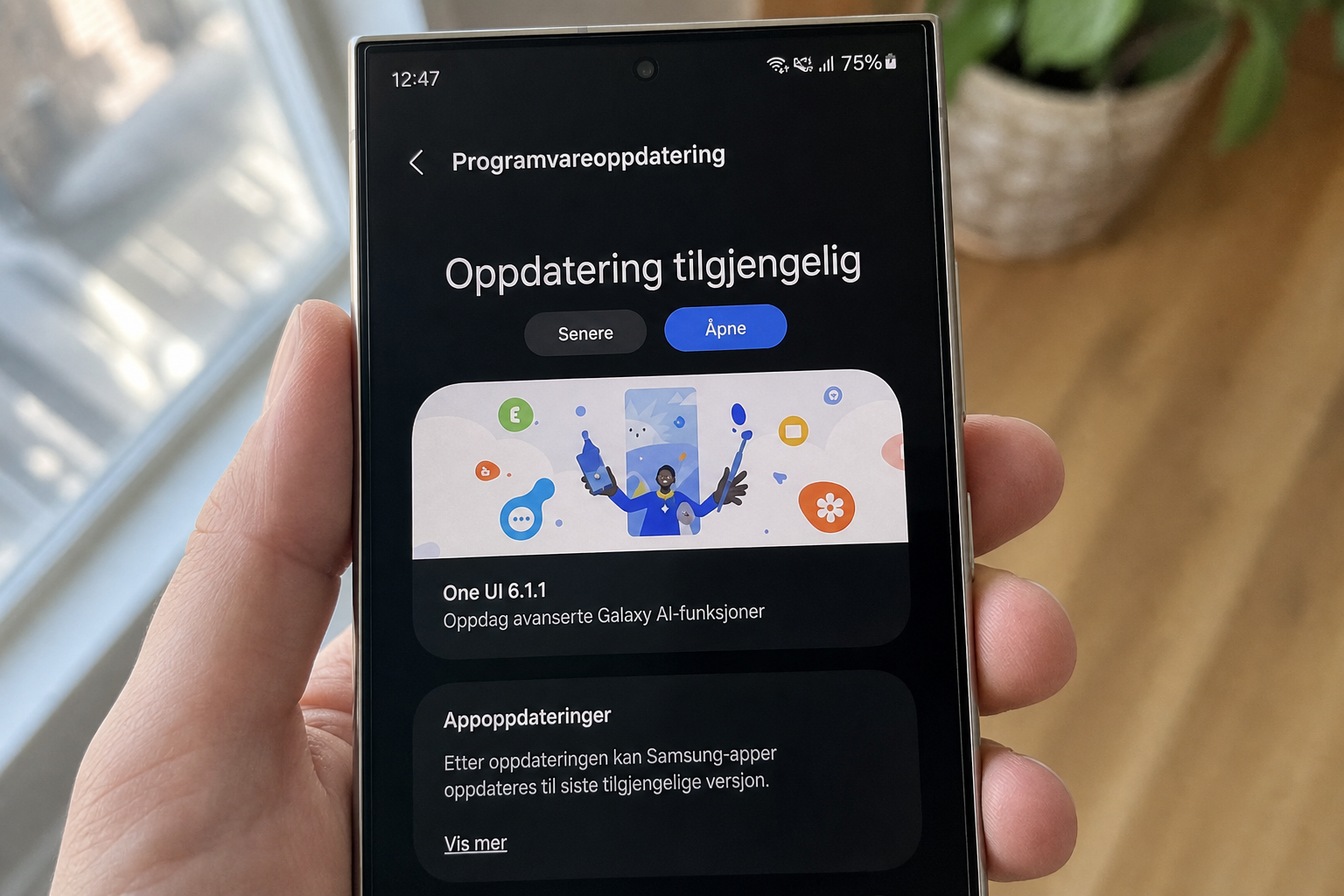 Har du en Galaxy S24: Nå kan du få de beste funksjonene fra Samsungs nyeste modeller