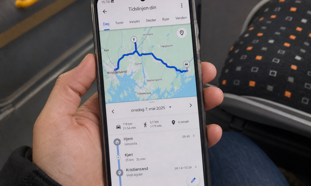 Google Maps har lagret alle turene dine i årevis: To innstillinger stopper sporingen og sletter historikken