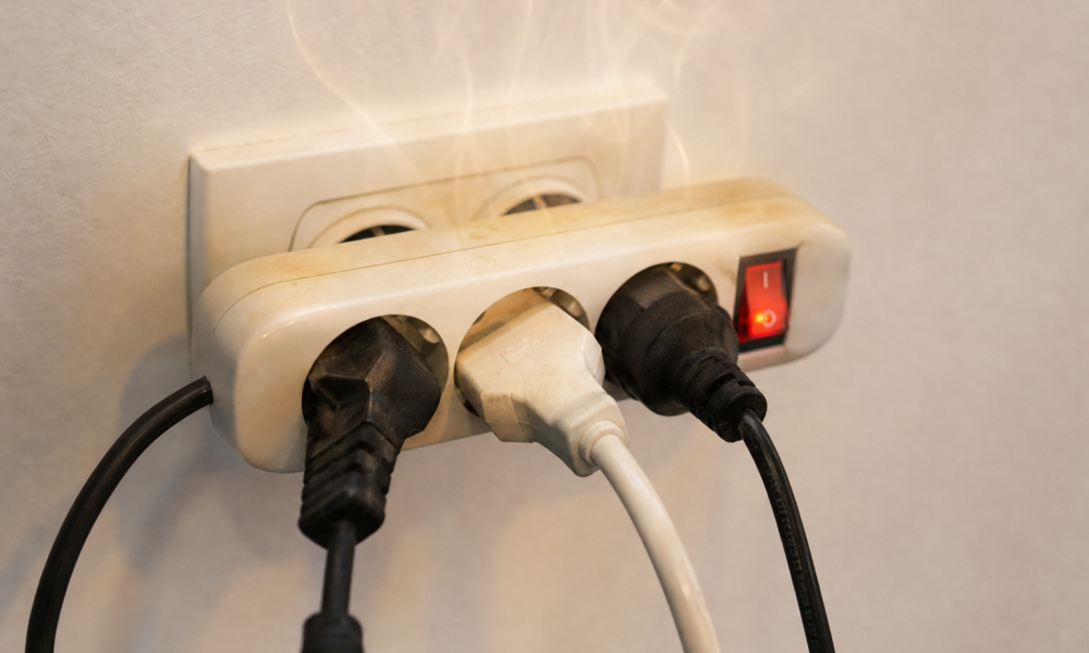 Over 1000 watt er grensen: Disse syv apparatene bør aldri i skjøteledningen