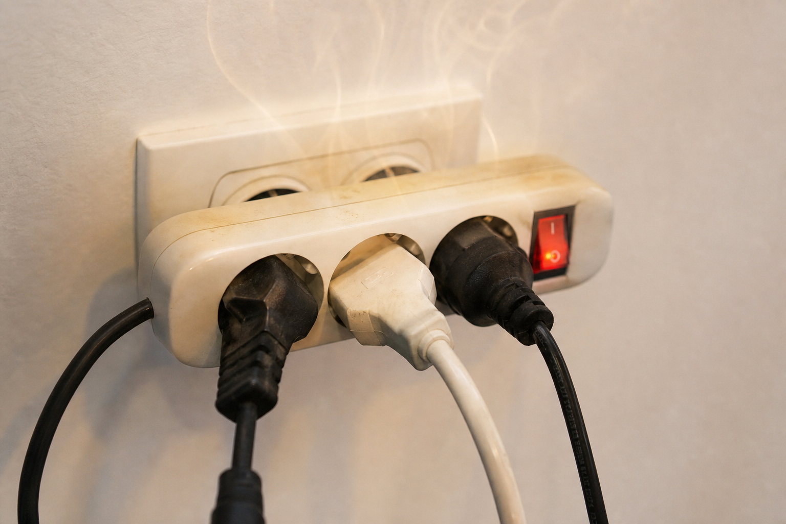 Over 1000 watt er grensen: Disse syv apparatene bør aldri i skjøteledningen