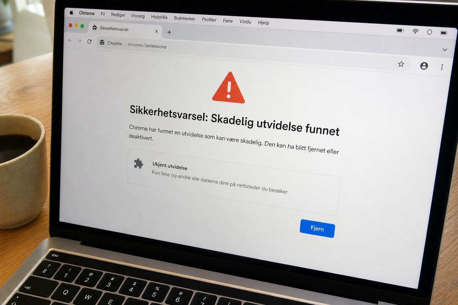 Chrome-utvidelsen kan lese alt du skriver i nettleseren: Slik rydder du opp nå