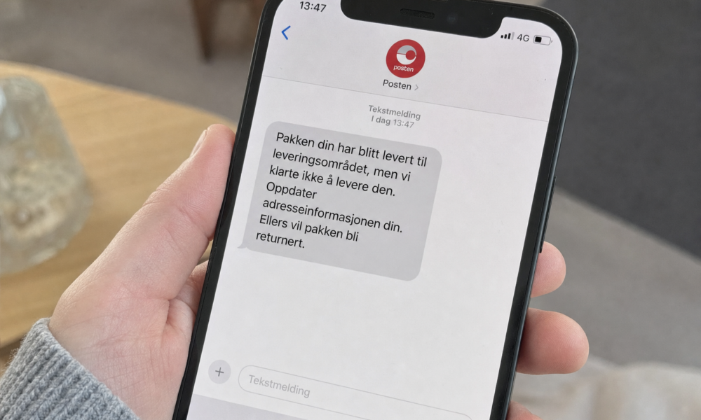 Fikk du SMS om at pakken ikke kunne leveres: Ett enkelt kjennetegn røper svindelen
