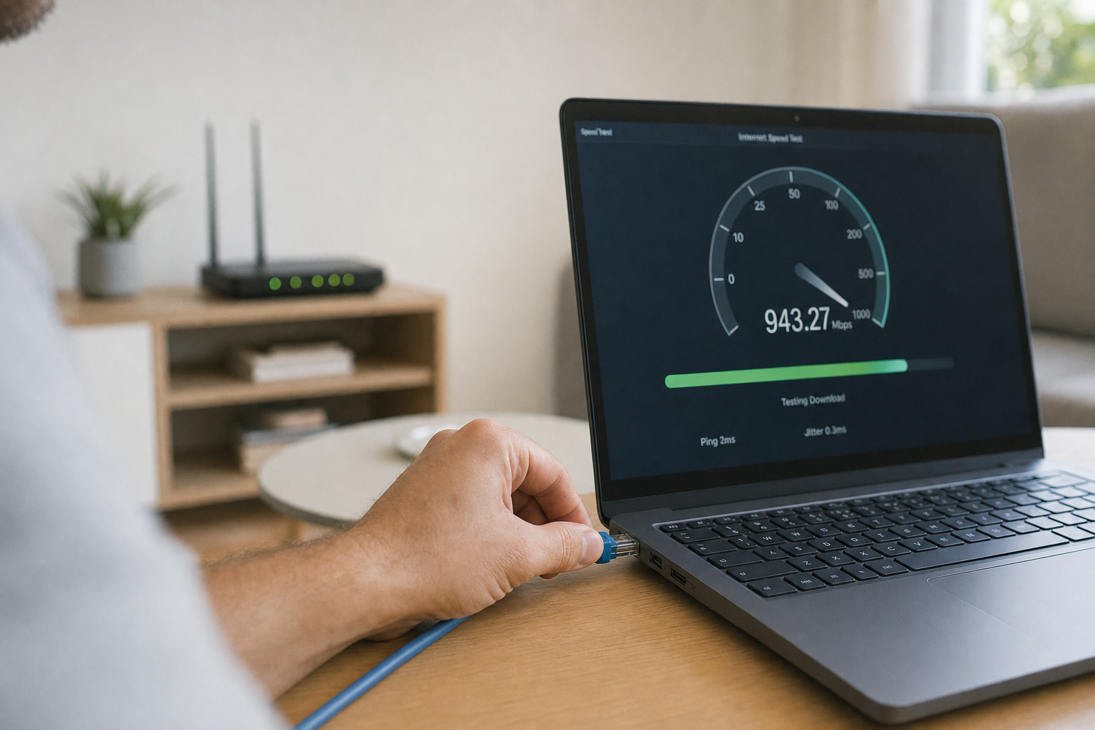 Betaler du for 1000 Mbps og får halvparten: Gratis test avslører om nettleverandøren leverer det du betaler for