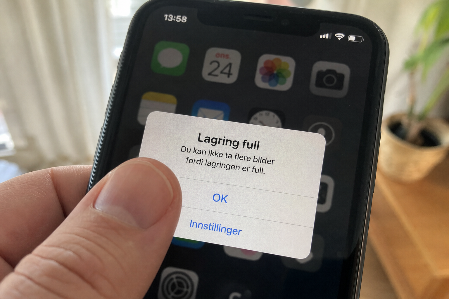 Telefonen varsler at lagringen er full: To grep tømmer gigabytes du ikke visste du hadde - uten å betale