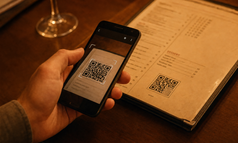 QR-kode i e-post og restaurantmeny er blitt svindlernes foretrukne metode: Tre sekunder avslører om koden er ekte eller en felle