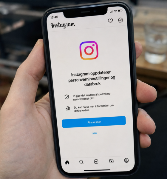 Ny studie: Instagram, Facebook og Messenger er blant de ti mest datahungrige appene